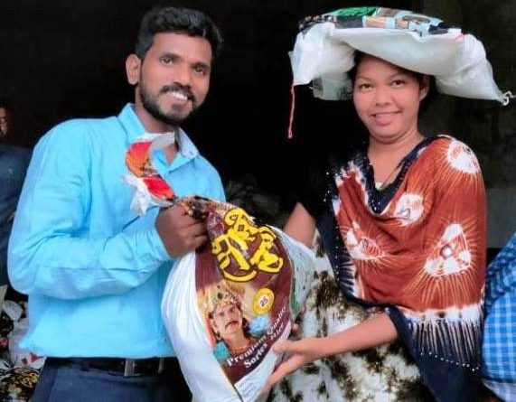 “ଗ୍ଲୋବାଲ ଇଣ୍ଡିଆନ ଫେଇଥ ଟ୍ୟାବର୍ନେକ୍‌” ତରଫରୁ ରାସନ ସାମଗ୍ରୀ, ମାସ୍କ ଓ ସାନିଟାଇଜର ବଣ୍ଟନ