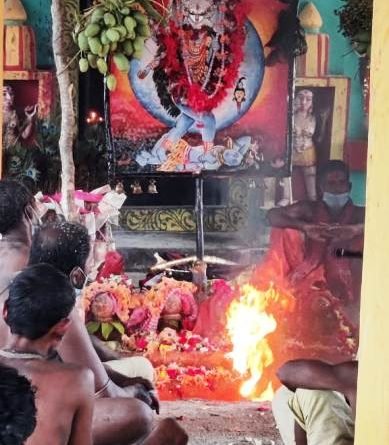 କୋଭିଡ କଟକଣା ମଧ୍ୟରେ ପାଲକଷଣ୍ଢାରେ ମେରୁ ଯାତ୍ରା
