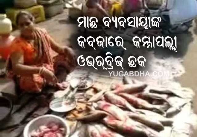 ଆମିଷ ବେପାରୀଙ୍କ କବ୍‌ଜାରେ କମ୍ମାପଲ୍ଲୀ ଓଭର୍‌ବ୍ରିଜ୍ ଛକ