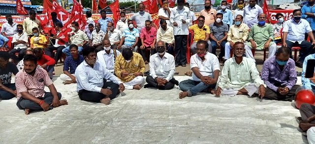 କେନ୍ଦ୍ରାପଡାରେ ଓଡିଶା ବନ୍ଦ ସଫଳ