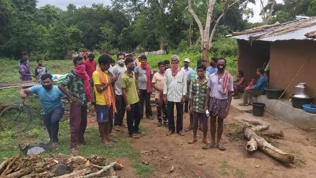 ସରକାରୀ ଜମି ଜବରଦଖଲକୁ ନେଇ ଉତ୍ତେଜନା