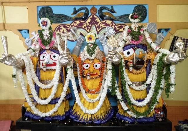 ଛତ୍ରପୁର ତାଡେପଲ୍ଲୀ ସାହି ବଡ ଜଗନ୍ନାଥ ମନ୍ଦିର ପରିସରରେ ଶ୍ରୀଜିଉଙ୍କ ବରାହ ଅବତାର