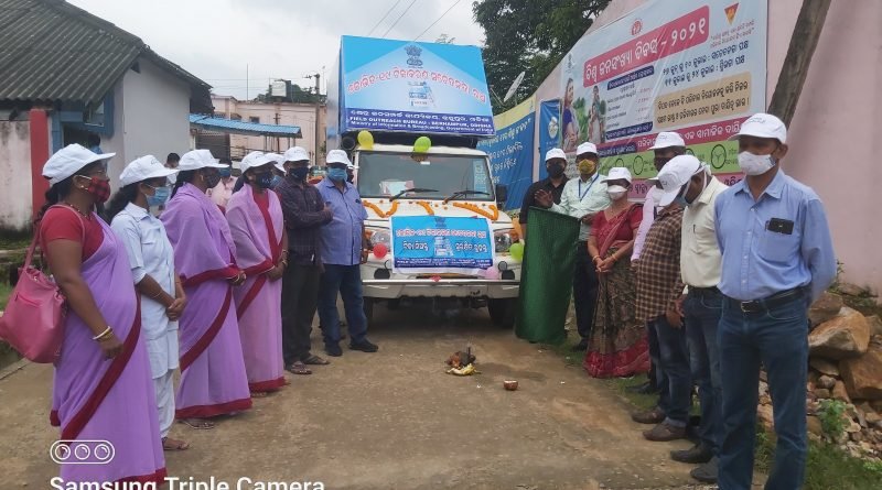 ମୋହନା ରେ ଗଡ଼ିଲା କୋଭିଡିଟୀକା ସଚେତନତା ରଥ