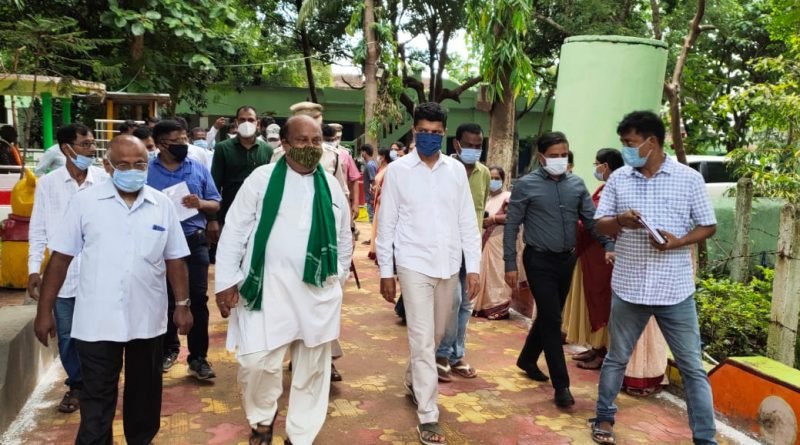 ଶେରଗଡ଼ ବ୍ଲକ ଗସ୍ତରେ ୫ଟି ସଚିବ ଭି. କେ ପାଣ୍ଡିଆନ