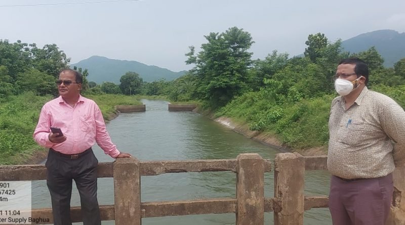 ବାଘୁଆ କେନାଲର ପାଣି ଅନୁଧ୍ୟାନ କଲେ ଅଧିକ୍ଷଣ ଯନ୍ତ୍ରୀ
