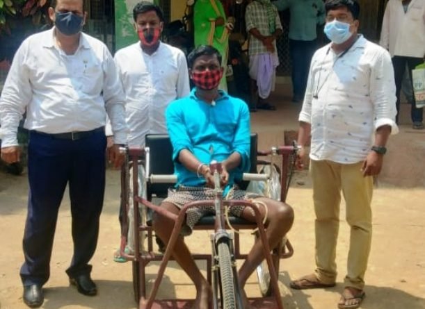 ଭିିନ୍ନକ୍ଷମ ଉପକରଣ ବଣ୍ଟନ