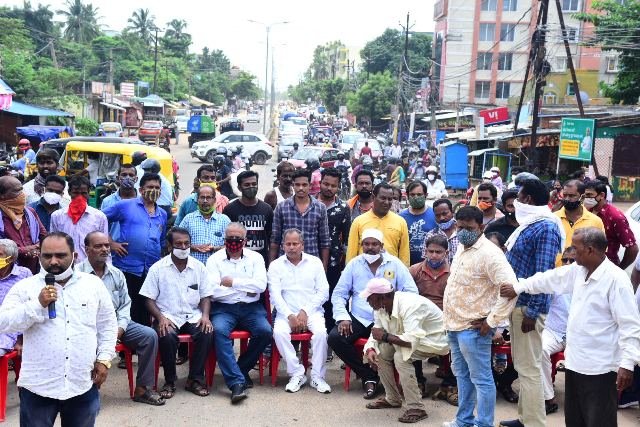 ଟଙ୍କପାଣି ରୋଡ଼ର ନାମ ପରିବର୍ତ୍ତନକୁ ବିରୋଧ କରି ବିକ୍ଷୋଭ: