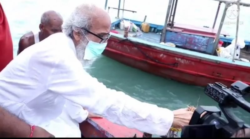 ମେରାଇନ କେଜ୍ କଲଚର ପ୍ରକଳ୍ପର ଉଦ୍‌ଘାଟନ କଲେ ପ୍ରତାପ ଚନ୍ଦ୍ର ଷଡ଼ଙ୍ଗୀ