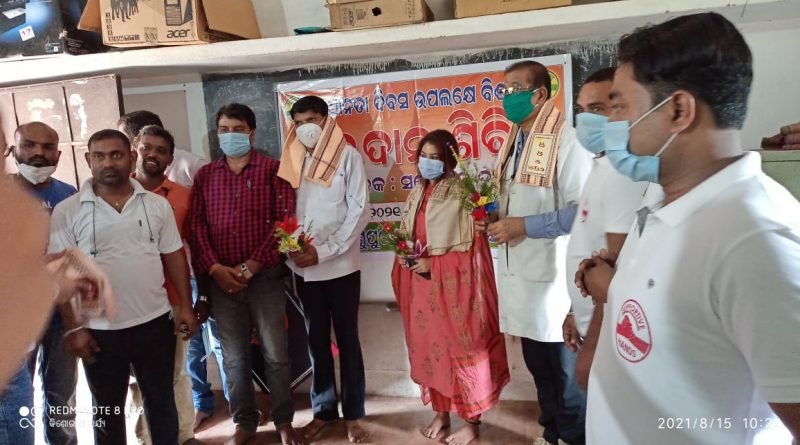ସପୋଟିଭ ହ୍ୟାଣ୍ଡସ ପକ୍ଷରୁ ରକ୍ତଦାନ ଶିବିର