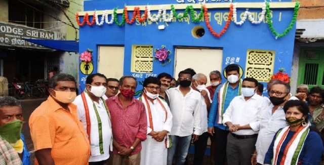 ବ୍ରହ୍ମପୁର ମହାନଗର ନିଗମ ତରଫରୁ ପରିଶ୍ରାଗାର ଉଦ୍‌ଘାଟନ