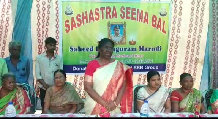 ସ୍ବର୍ଗତ ଫାଗୁରମ ମାର୍ଣ୍ଡିଙ୍କ ପରିବାରକୁ ପୂର୍ବତନ ଝାରଖଣ୍ଡ ରାଜ୍ୟପାଳଙ୍କ ଦ୍ବାରା ୭୧୦୦୦୧ ଟଙ୍କା ଚେକ୍ ସହାୟତା ପ୍ରଦାନ