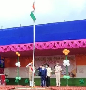 -ରାଇରଙ୍ଗପୁରରେ ଉପଖଣ୍ଡସ୍ତରୀୟ ୭୫ ତମ ସ୍ବାଧୀନତା ଦିବସ ପାଳିତ