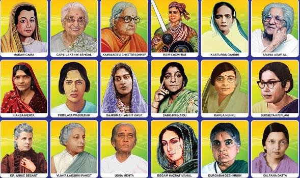 ଭାରତର ସ୍ୱାଧୀନତା ସଂଗ୍ରାମରେ ନାରୀମାନଙ୍କ ଭୂମିକା