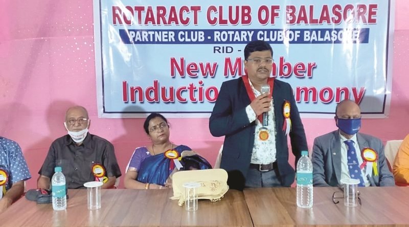 ରୋଟ୍ରାକ୍ଟ କ୍ଲବ ପକ୍ଷରୁ ନବାଗତଙ୍କୁ ସ୍ୱାଗତ