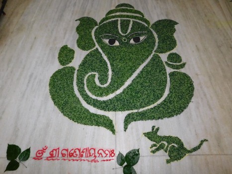 ଲକ୍ଷାଧିକ ପତ୍ରରେ ପ୍ରଭୁ ଗଜାନନ
