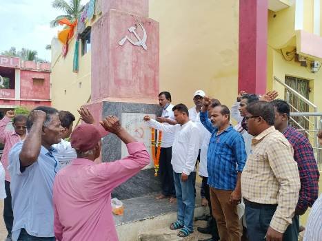 ପୂର୍ବତନ ବ୍ଲକ ଅଧ୍ୟକ୍ଷ ସ୍ୱର୍ଗତ ଏନ.ସିମାଞ୍ଚଳ ରେଡ୍ଡୀଙ୍କ ୧୧ତମ ଶ୍ରାଦ୍ଧ ଦିବସ ପାଳିତ