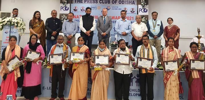 ଶିକ୍ଷକଙ୍କୁ ନେସନ ବିଲ୍‌ଡର ଆୱାର୍ଡ