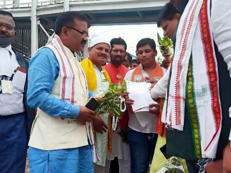 ରେଳବାଇର ସର୍ବ ଭାରତୀୟ ସ୍ତରୀୟ ପାସେଞ୍ଜର ଆମେନିଟିଜ୍ କମିଟି ଛତ୍ରପୁର ରେଳଷ୍ଟେସନ ପରିଦର୍ଶନ