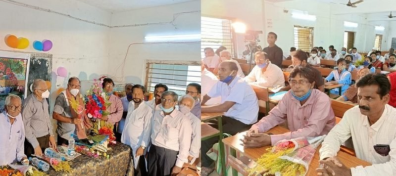 ସେବାନିବୃତ୍ତ ପ୍ରଧାନଶିକ୍ଷକ ଉପେନ୍ଦ୍ର ସ୍ୱାଇଁଙ୍କୁ ଉଛ୍ୱସିତ ସମ୍ବର୍ଦ୍ଧନା