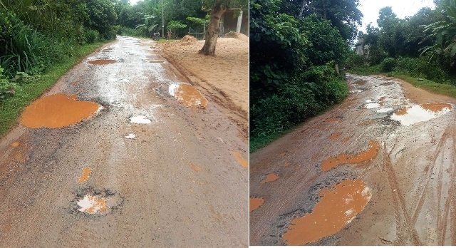 ପଟ୍ଟାମୁଣ୍ଡାଇ ଧୋୟାଞ୍ଚଳ-ବରୀ ସଂଯୋଗ ରାସ୍ତା ଶୋଚନୀୟ