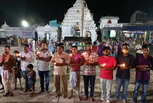 ପ୍ରଧାନମନ୍ତ୍ରୀ ମୋଦୀଙ୍କ ଜନ୍ମଦିନରେ ସମୂହ ଦୀପଦାନ