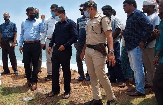 ପ୍ରସ୍ତାବିତ ସାମୁଦ୍ରିକ ମାଛ ଧରା ବନ୍ଦର ନିମନ୍ତେ ଚିହ୍ନଟ ହୋଇଥିବା ଅଂଚଳ ବୁଲି ଦେଖିଲେ ମତ୍ସ୍ୟ ବିଭାଗର ରାଜ୍ୟ ନିର୍ଦ୍ଦେଶକ 