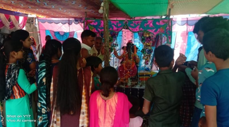 ବହୁ ପୁରାତନ ପୁଜା ମଣ୍ଡପରେ ବାବା ଗଜାନନ