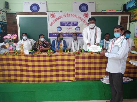 କାଳୀପଲ୍ଲୀ ପଞ୍ଚାୟତସ୍ତରୀୟ କୋଭିଡ ଯୋଦ୍ଧାଙ୍କୁ ସମ୍ମାନ
