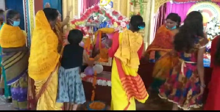 ରାଇରଙ୍ଗପୁର ପୁରପଲ୍ଲିରେ ଆନନ୍ଦ ଉଲ୍ଲାସର ସହ ଶ୍ରୀକୃଷ୍ନ ଜନ୍ମମହୋତ୍ସବ ପାଳିତ