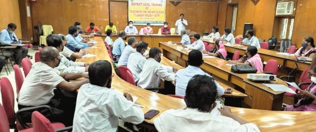 ସମ୍ଭାବ୍ୟ ସୁନାମୀ ମୁକାବିଲା ନିମନ୍ତେ ପ୍ରସ୍ତୁତି