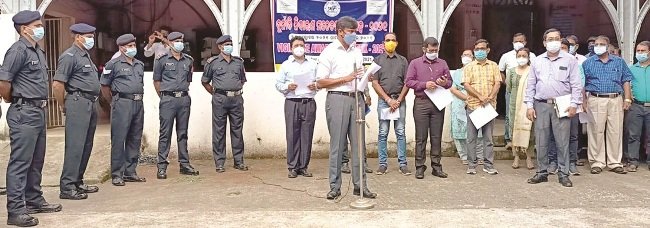 ପ୍ରଶାସନ ପକ୍ଷରୁ ଦୁର୍ନୀତି ନିବାରଣ ଶପଥ ପାଠ