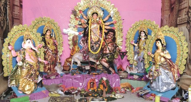 ପ୍ରତ୍ୟେକ ମଣ୍ଡପରେ ଚାଲିଛି ମହାସପ୍ତମୀ ପୂଜା