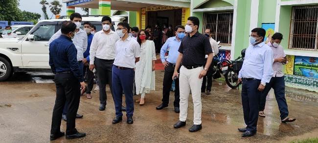 ଓଏମସି ନିର୍ଦ୍ଦେଶକଙ୍କ ହିଞ୍ଜିଳି ଗସ୍ତ