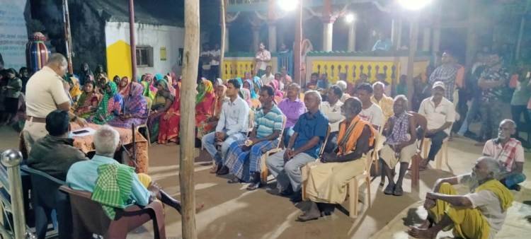 କରାତଳିରେ ଆମ ପୁଲିସ ସମିତି ପକ୍ଷରୁ ସଚେତନତା କାର୍ଯ୍ୟକ୍ରମ