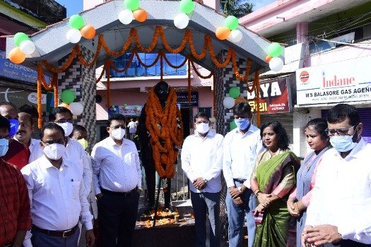 ଜିଲା ବିଜେଡି ପକ୍ଷରୁ ଗାନ୍ଧୀ ଜୟନ୍ତୀ ପାଳିତ