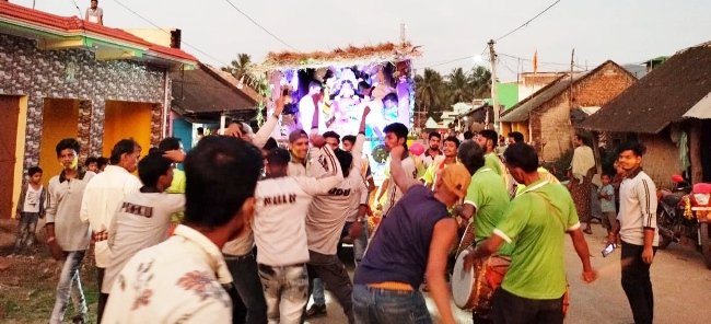 ନୁଆଗାଁରେ ଗଜଲକ୍ଷ୍ମୀ ପୂଜା ଭଷାଣି