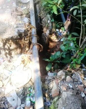 ଗୋଷାଣୀ ଛକର ପୁରାତନ କଲଭର୍ଟ ଧସିଲା ନୂତନ କଲଭର୍ଟ ନିର୍ମାଣ ପାଇଁ ଦାବି