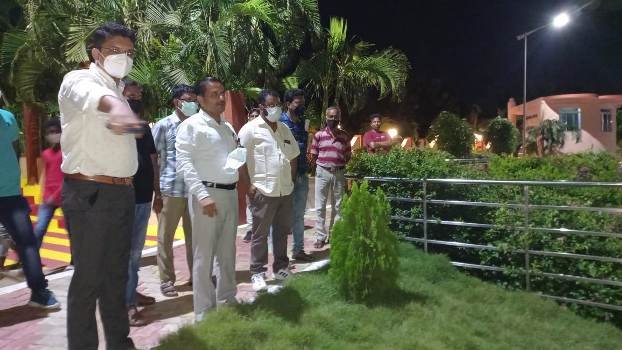 ପରୀକ୍ଷା ମୂଳକ ଭାବେ ପିଲିବନ୍ଧ ସ୍ମାର୍ଟପାର୍କ କାର୍ଯ୍ୟକ୍ଷମ ପିଲିବନ୍ଧ ପାର୍କ ବୁଲି ଦେଖିଲେ ଜିଲ୍ଲାପାଳ ଓ ପିଡି