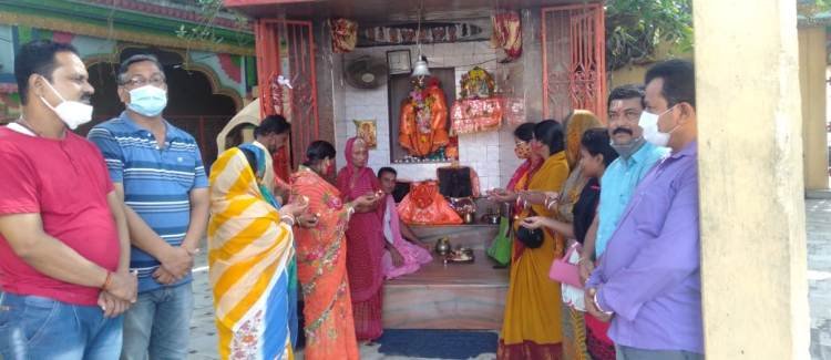 ପ୍ରତାପ ଚନ୍ଦ୍ର ଷଡ଼ଙ୍ଗୀ ଆରୋଗ୍ୟ କାମନା କରି ବିଜେପି କର୍ମୀଙ୍କ ପୂଜାର୍ଚ୍ଚନା