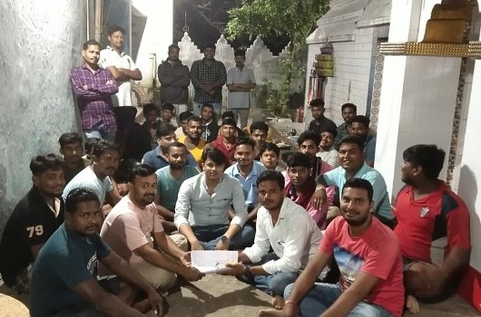 ଶ୍ୟାମାକାଳୀ ପୂଜା ଉପଲକ୍ଷେ ନାଟକ ପାଇଁ ବହି ପୂଜା