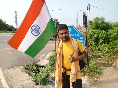 ଆନ୍ଧ୍ର ଓ ଓଡିଶା ମଧ୍ୟରେ ଚାଲିଥିବା ବିବାଦର ସ୍ଥାୟୀ ସମାଧାନ ପାଇଁ ପଦଯାତ୍ରା