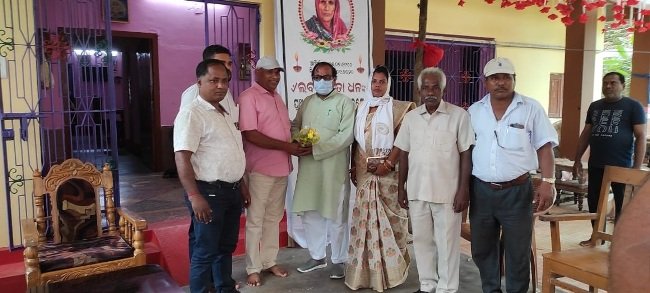 ଲବଙ୍ଗଲତାଙ୍କୁ କେନ୍ଦ୍ରାପଡା ବିଧାୟକଙ୍କ ଶ୍ରଦ୍ଧାଞ୍ଜଳି