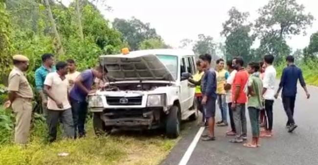 ମନ୍ତ୍ରୀଙ୍କ ପାଇଲେଟିଂ ଗାଡି ଓଲଟିଲା, ୬ ପୋଲିସ କର୍ମଚାରୀ ଆହତ