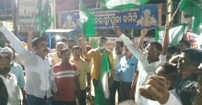 ପିପିଲି ବିଜୟକୁ ନେଇ କେନ୍ଦ୍ରାପଡାରେ ବିଜୟ ଉତ୍ସବ