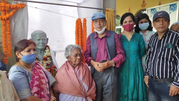 ସ୍ୱାଧୀନତା ସଂଗ୍ରାମୀ ପୂର୍ଣ୍ଣଚନ୍ଦ୍ର ଜୀଙ୍କ ପ୍ରତିମୂର୍ତ୍ତି ଅନାବରଣ