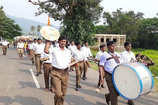 ରାଷ୍ଟ୍ରୀୟ ସ୍ୱୟଂସେବକ ସଂଘ ତରଫରୁ ବିଜୟା ଦଶମୀ ଉତ୍ସବ ପାଳିତ