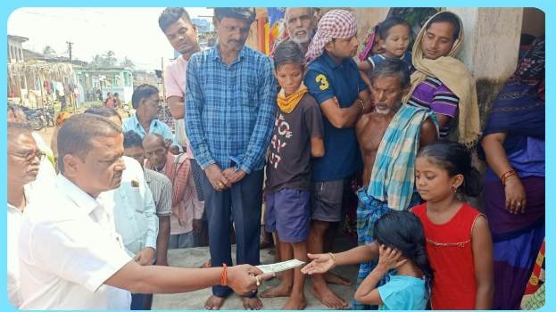 ମୃତ୍ୟୁବରଣ କରିଥିବା ପରିବାରକୁ ସହାୟତା ଓ ସମବେଦନା ଜଣାଇଲେ ବିଧାୟକ