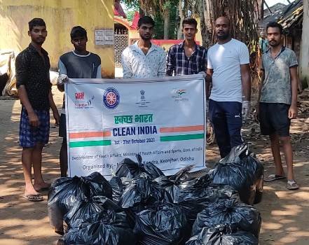 ନେହେରୁ ଯୁବକେନ୍ଦ୍ର ଓ ବଜରଙ୍ଗ ଦଳ ପକ୍ଷରୁ ସ୍ୱଚ୍ଛ ଭାରତ କାର୍ଯ୍ୟକ୍ରମ