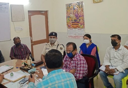 ସ୍ୱାସ୍ଥ୍ୟ କାର୍ଡ ବଣ୍ଟନ ପାଇଁ ପ୍ରସ୍ତୁତି ବୈଠକ
