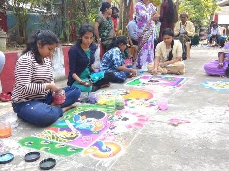 ବ୍ୟାସକବି ନଗରରେ ରଙ୍ଗୋଲି ପ୍ରତିଯାଗିତା